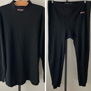 BDG CarbonX Base Layer Shirt Long John Matching Set Flame Resistant Mens Size XL